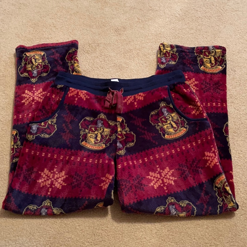 Fuzzy Harry Potter Lounge Pants